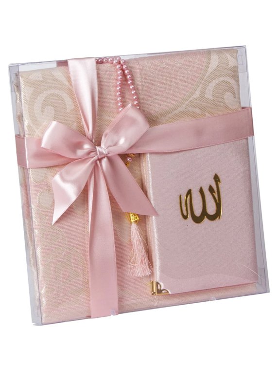 Prayer Rug Set<br> Pink