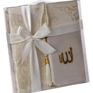 Prayer Rug Set<br> Cream