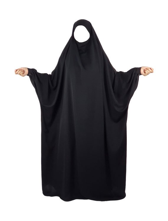 Premium Jilbab - Black