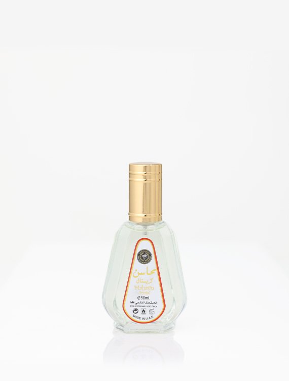 Ard Al Zaafaran Perfumes Mahasin Crystal Eau de Parfum 50ml by Al Rehab Vaporisateur/Spray (unisex perfume) - Image 2