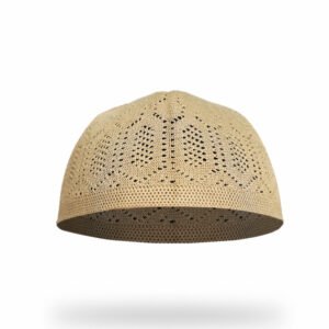 Men’s Beige Prayer Hat