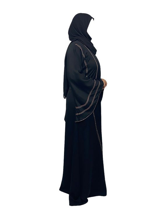 Striped Abaya - Image 2