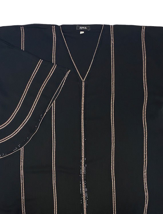 Striped Abaya - Image 4