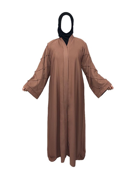 Khaki Abaya