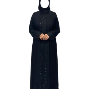 Abaya With Stone Work