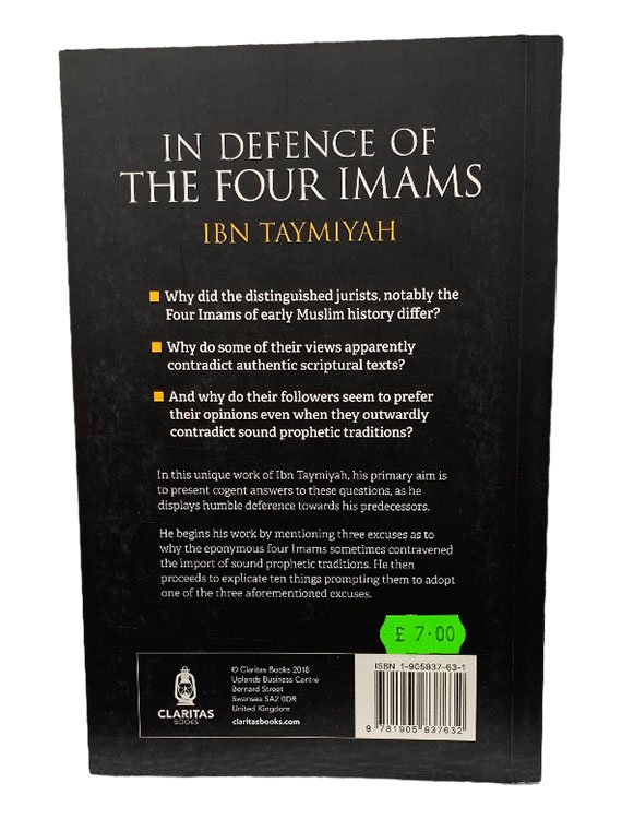 In Defence Of The Four Imams IBN Taymiyah - Image 3