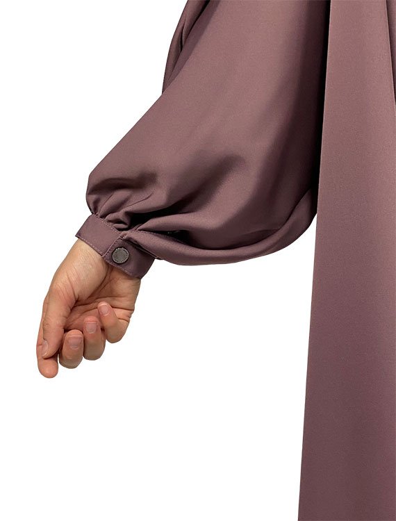 Premium Jilbab - Dusty Rose - Image 2